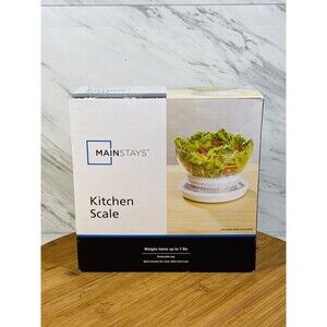Mainstays Kitchen Scale Up To 7 Lbs NEW
